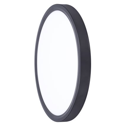 LED Dimbart taklampa ESTELA LED/36W/230V Ø30 cm svart + fjärrkontroll