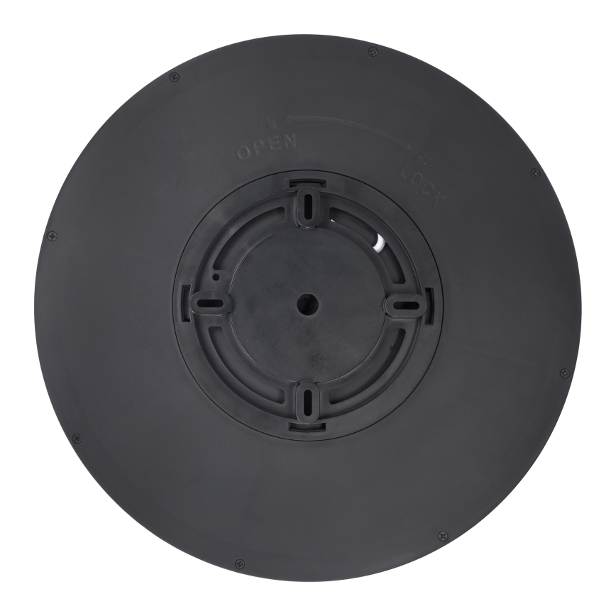 LED Dimbart taklampa ESTELA LED/36W/230V Ø30 cm svart + fjärrkontroll