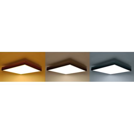 LED Dimbart takarmatur i tak 40W 230V 3000-6500K + fjärrkontroll