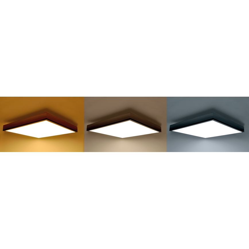 LED Dimbart takarmatur i tak 40W 230V 3000-6500K + fjärrkontroll