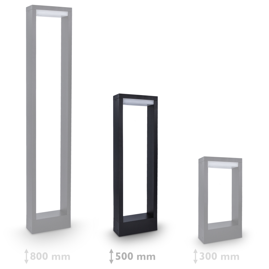 LED-lampa för utomhusbruk LED/7W/230V 3000/4000/6000K IP54 50 cm