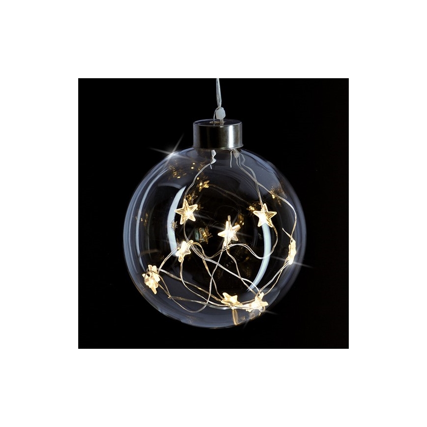 Soligth 1V204 - LED Julglob 10xLED/2xAA