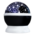 Soligth 1V220 - LED Jul projektor USB 4xAAA