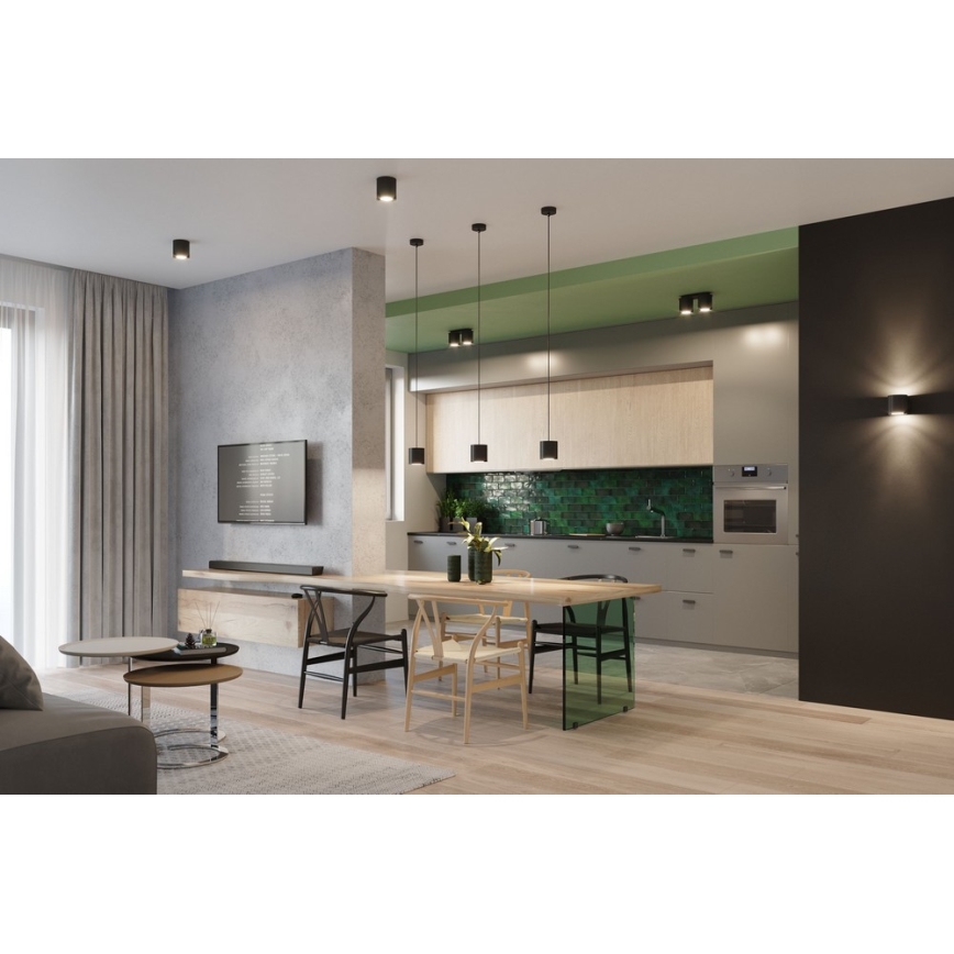 Väggspotlight ORBIS 1 1xG9/40W/230V svart