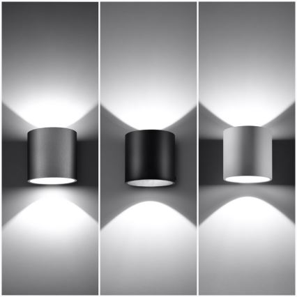 Väggspotlight ORBIS 1 1xG9/40W/230V svart