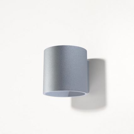 Väggspotlight ORBIS 1 1xG9/40W/230V grå