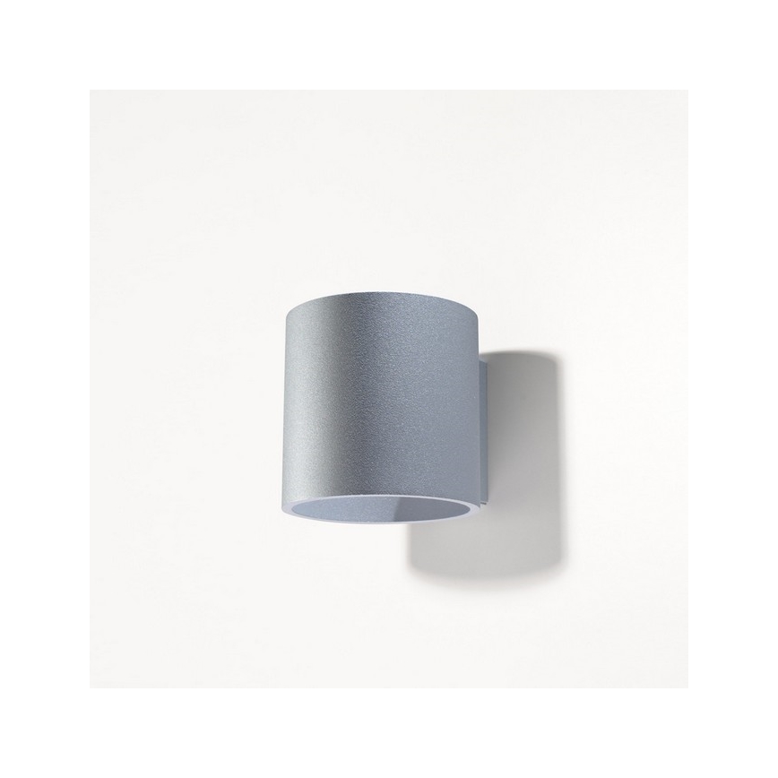 Väggspotlight ORBIS 1 1xG9/40W/230V grå