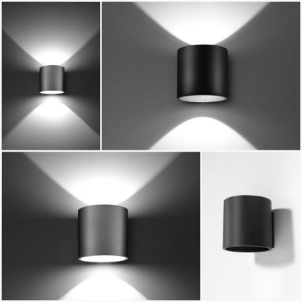 Väggspotlight ORBIS 1 1xG9/40W/230V vit