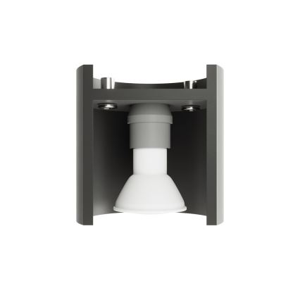 Sollux SL.0052 - Ljuskrona med snöre ORBIS 1 1xGU10/40W/230V grå