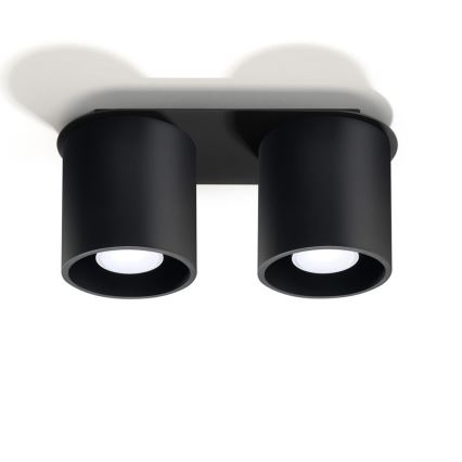 Spotlight ORBIS 2 2xGU10/40W/230V svart