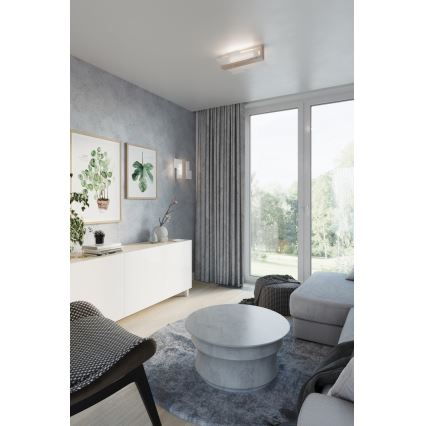 Vägglampa FENIKS 1 1xE27/60W/230V Björk/bok