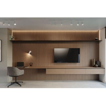 Spotlight RING 3 3xGU10/10W/230V vit