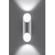 Sollux SL.0108 - Väggbelysning PENNE 30 1xG9/40W/230V vit