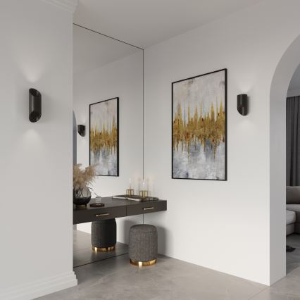 Sollux SL.0113 - Väggbelysning PENNE 20 1xG9/40W/230V svart