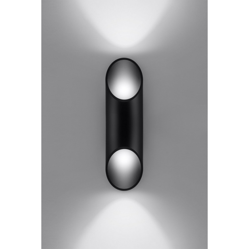 Sollux SL.0114 - Väggbelysning PENNE 30 1xG9/40W/230V svart