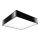 Sollux SL.0139 - Takbelysning HORUS 45 3xE27/60W/230V svart