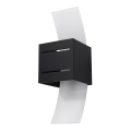 Sollux SL.0201 - Väggbelysning LORETO 1xG9/40W/230V svart