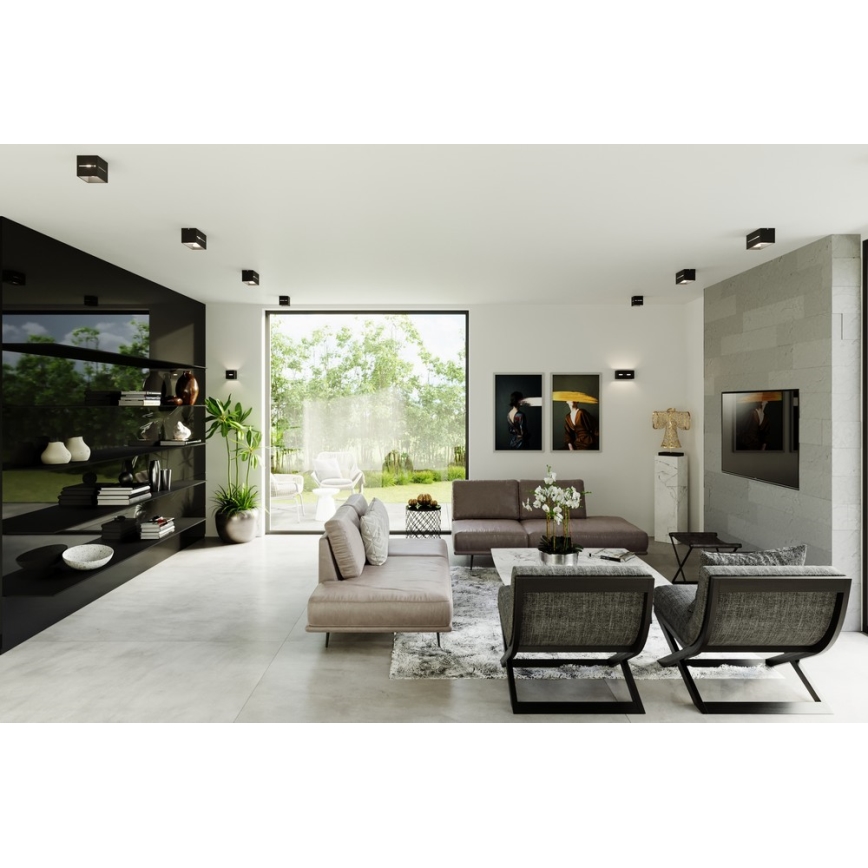 Sollux SL.0204 - Väggbelysning LOBO 1xG9/40W/230V svart