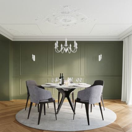 Sollux SL.0216 - Väggbelysning MINERWA 1xE14/40W/230V vit