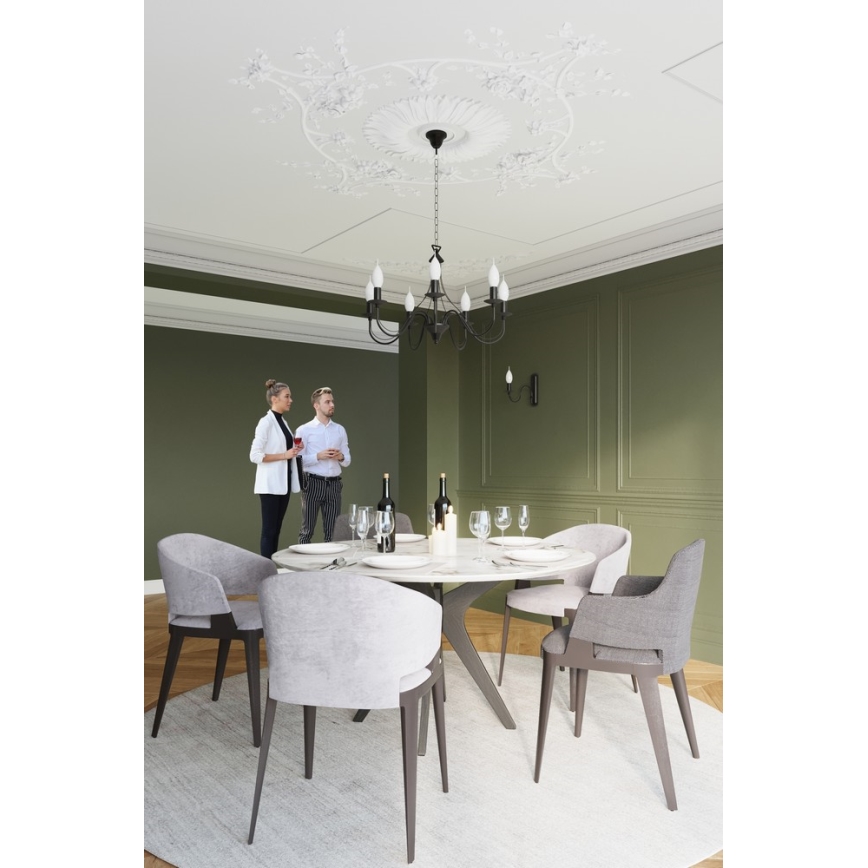 Sollux SL.0220 - Väggbelysning MINERWA 1xE14/40W/230V svart