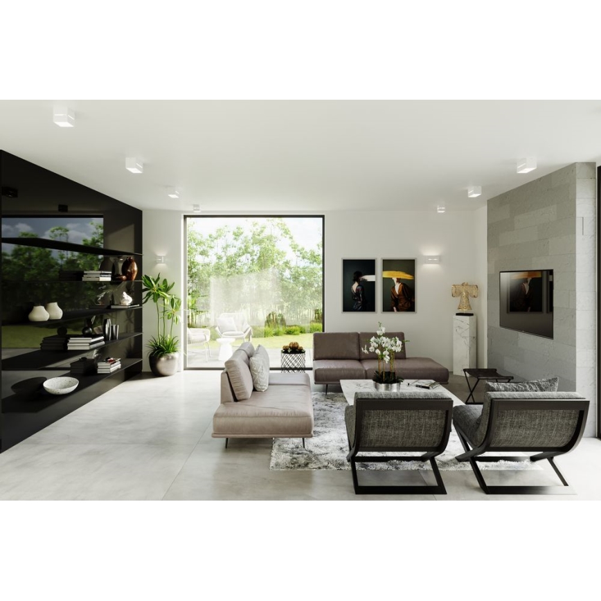 Taklampa LOBO 2xG9/40W/230V vit