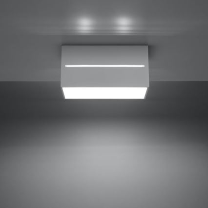 Taklampa LOBO 2xG9/40W/230V vit