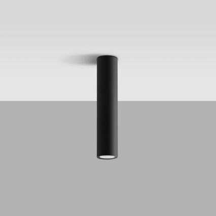 Spotlight LAGOS 1xGU10/10W/230V 30 cm svart