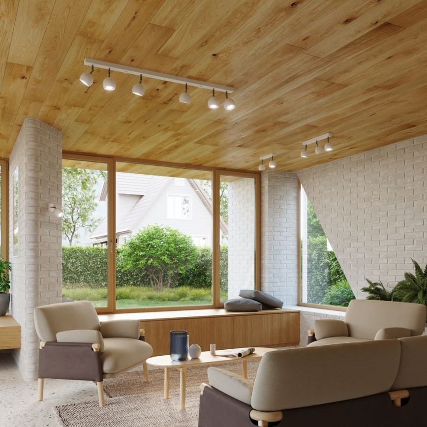 Väggspotlight OCULARE 1xGU10/10W/230V