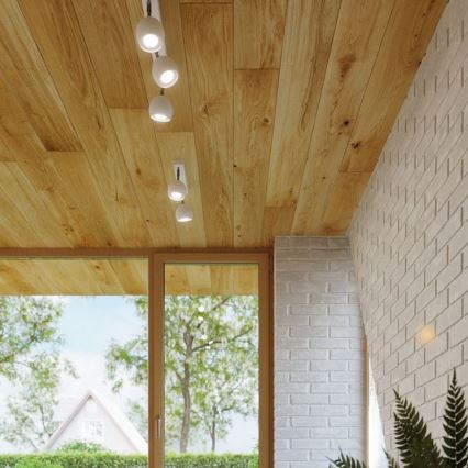 Väggspotlight OCULARE 1xGU10/10W/230V