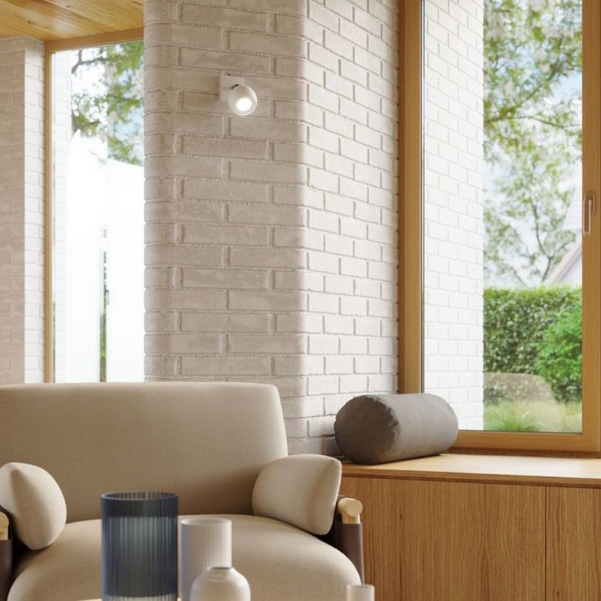 Väggspotlight OCULARE 1xGU10/10W/230V