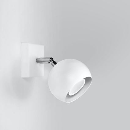 Väggspotlight OCULARE 1xGU10/10W/230V