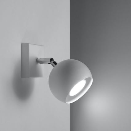 Väggspotlight OCULARE 1xGU10/10W/230V