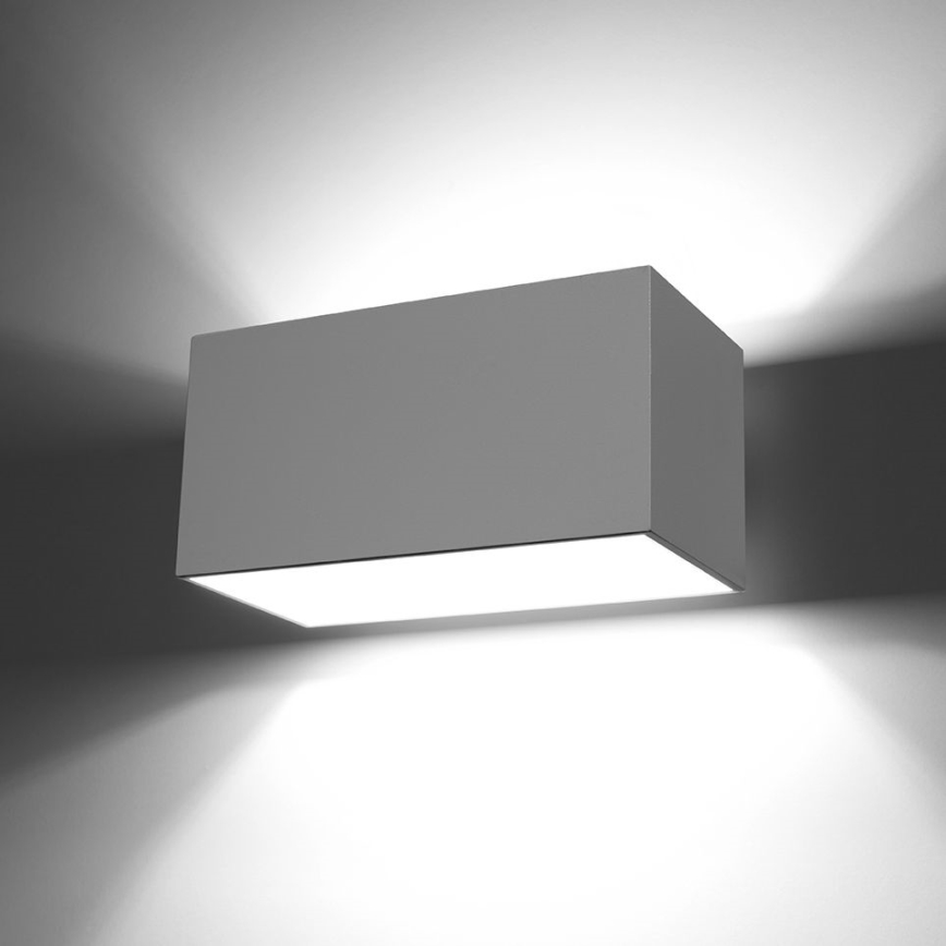 Vägglampa QUAD MAXI 2xG9/40W/230V