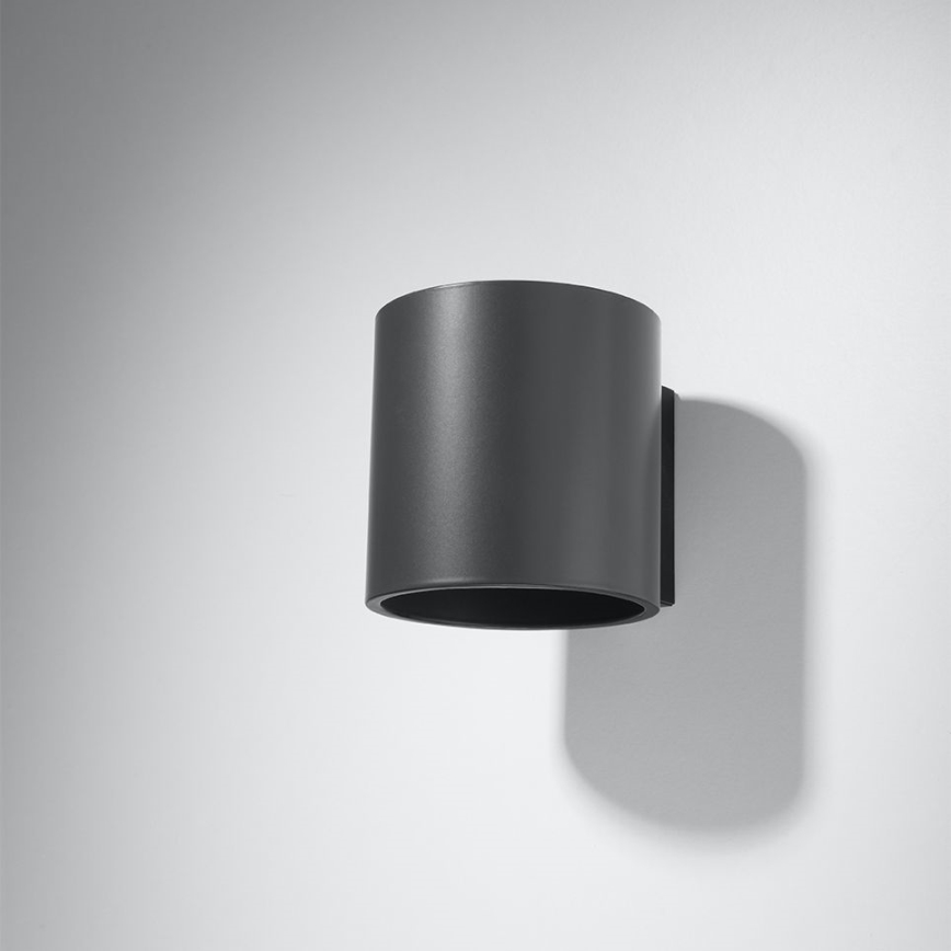 Väggmonterad spotlight ORBIS 1 1xG9/40W/230V antracit
