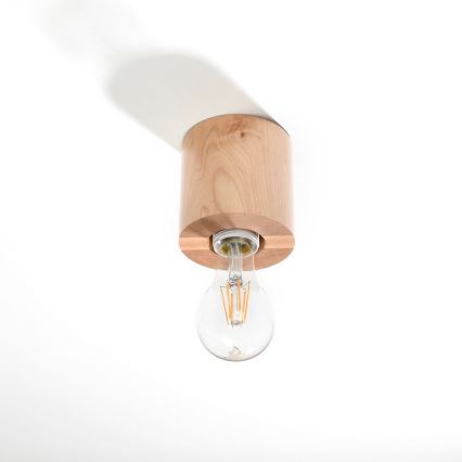 Taklampa SALGADO 1xE27/15W/230V bok