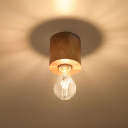 Taklampa SALGADO 1xE27/15W/230V bok