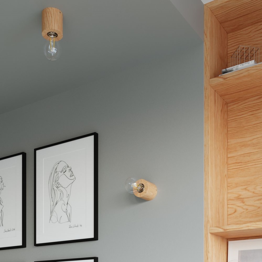 Bordslampa SALGADO 1xE27/15W/230V bok