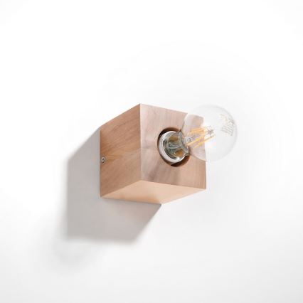 Vägglampa ABEL 1xE27/15W/230V bok