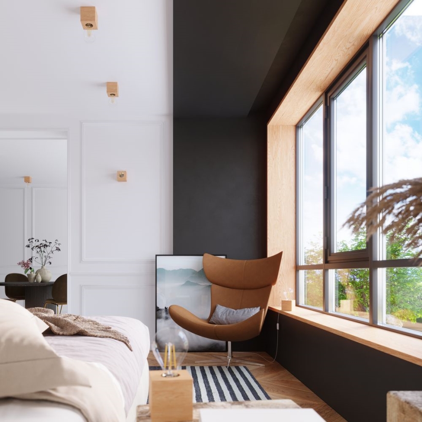 Bordslampa ABEL 1xE27/60W/230V bok