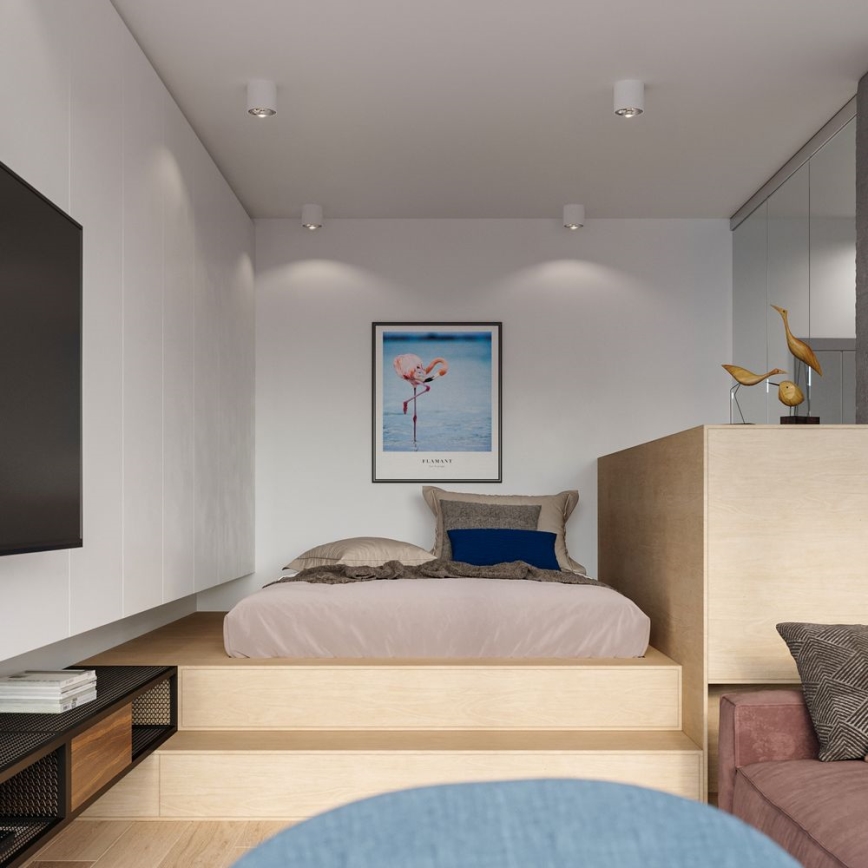 Spotlight TIUBE1xGU10-AR111/10W/230V