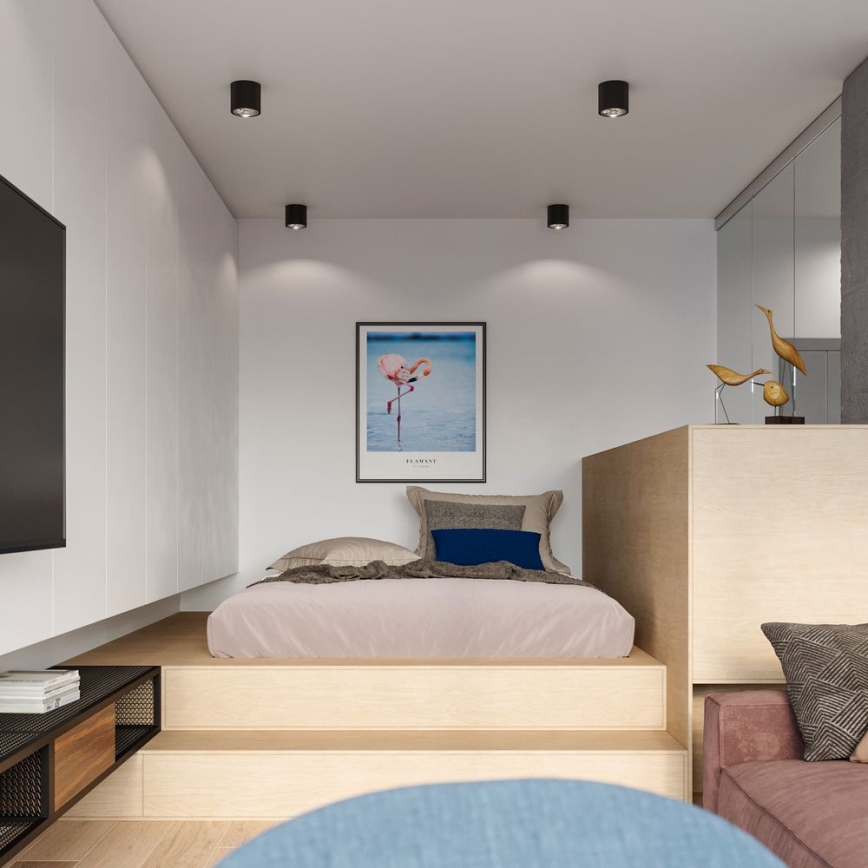 Spotlight TIUBE 1xGU10-AR111/10W/230V