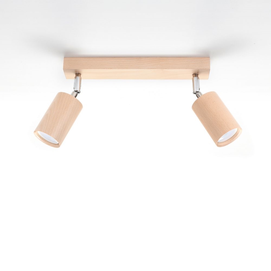 Spotlight BERGE 2xGU10/40W/230V bok