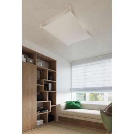 LED taklampa LUNA 2xG13/8,5W/230V 80x105 cm vit