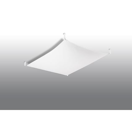 LED taklampa LUNA 2xG13/8,5W/230V 80x105 cm vit