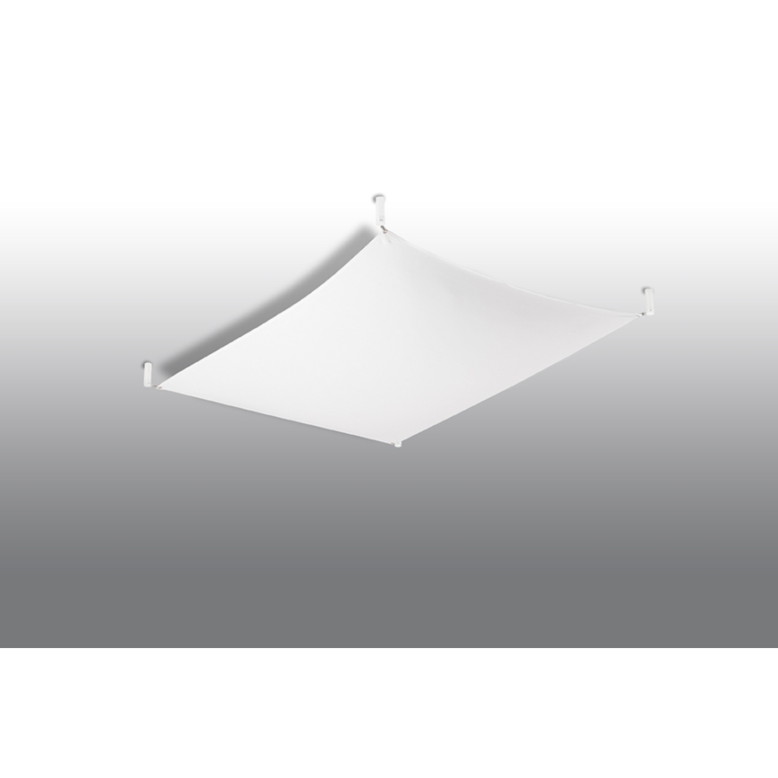 LED taklampa LUNA 2xG13/8,5W/230V 80x105 cm vit