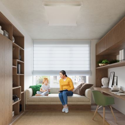 LED takarmatur LUNA 6xG13/8,5W/230V 14x14 cm vit