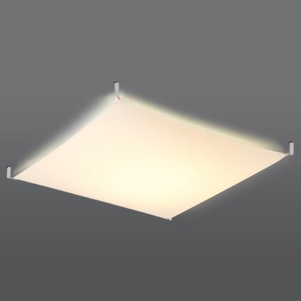 LED-takarmatur LUNA 6xG13/8,5W/230V 140x140 cm vit