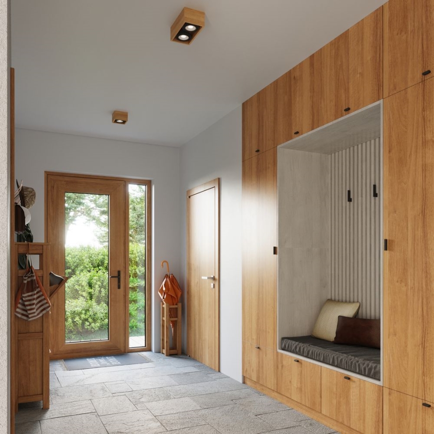 Taklampa QUATRO AR111 1xGU10/40W/230V bok