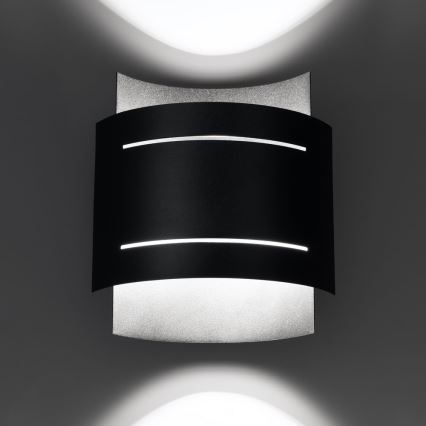 Vägglampa  HESTIA 1xG9/40W/230V svart