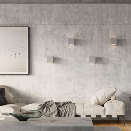 Vägglampa  LEO 1xG9/40W/230V konkret